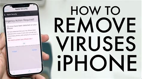 How to remove virus from iPhone?